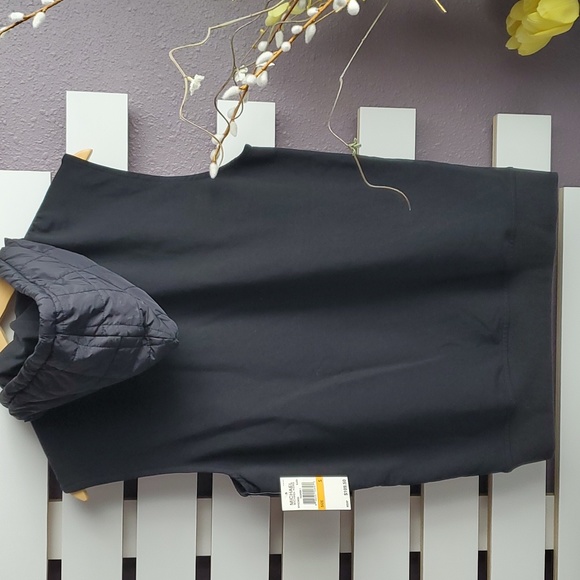 Michael Kors Black Vest with hood in Small - Picture 3 of 7